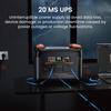 NECESPOW S2400 Tragbare Powerstation, 2400W Ausgang, 2048Wh LiFePO₄, 20ms USV-Backup, 13 Anschlüsse, 1,5h Schnellladung, App-Steuerung