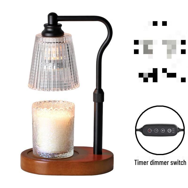 Height Adjustable Wax Melting Aroma Lamp