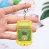 Portable Mini Flip Calculator Hanging Pendant Keychain Keyring Key Holder Gift