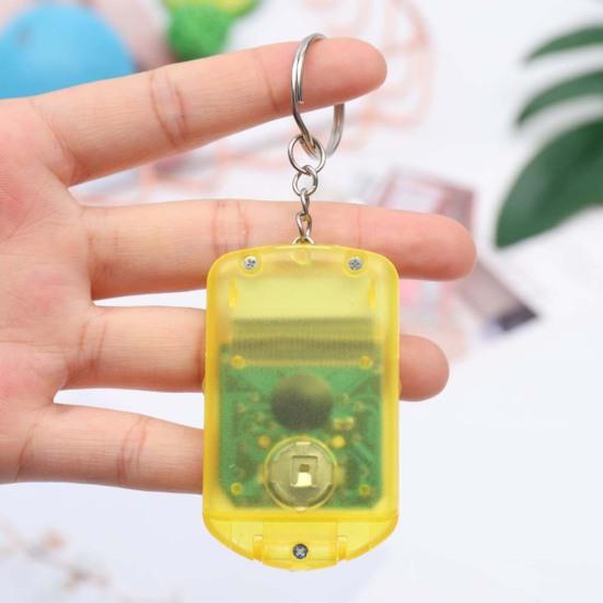 Portable Mini Flip Calculator Hanging Pendant Keychain Keyring Key Holder Gift