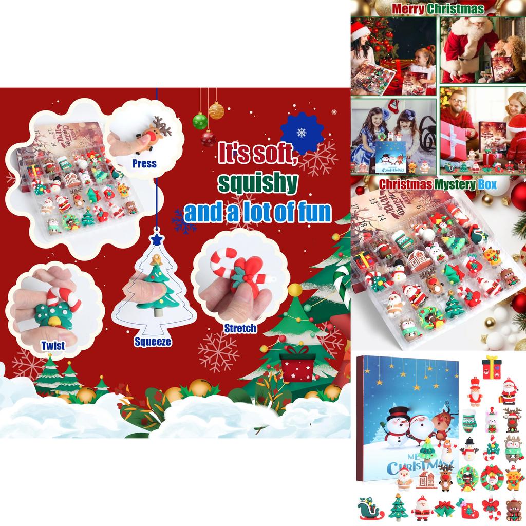 Christmas Gift Set Pvc 3d Hanging Figures For Christmas Tree And Festive Celebration