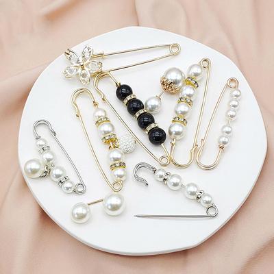 Tightening Pin Accessories Waist Pin Brooch Waistband Pin Dress Shawl Clips Clothing Brooches Set