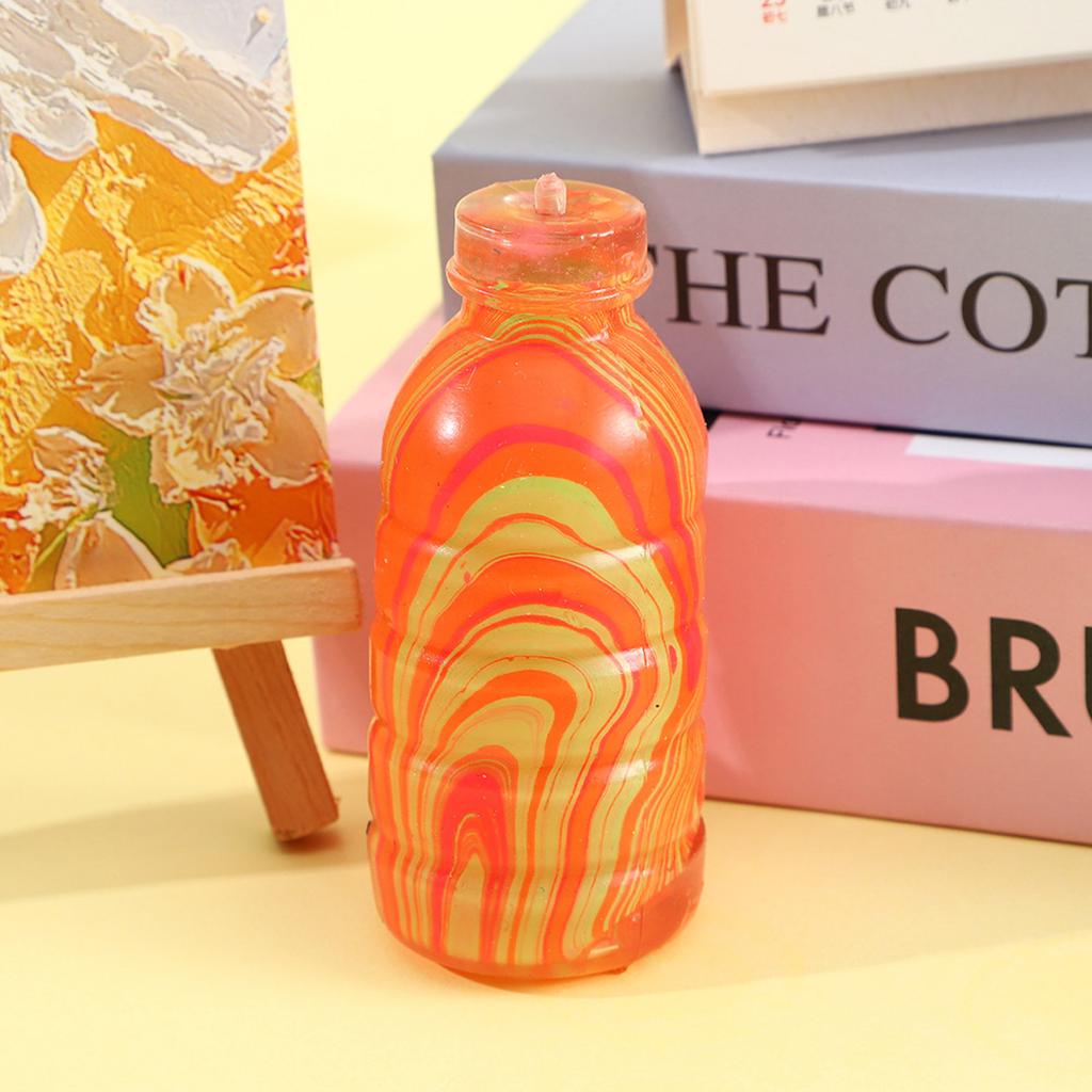 Marbled Bottle Toy, Soft Stress Relief Toy For Kids & Adults