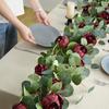 Artificial Simulation PeoniesEucalyptus LeavesVines Green Plants Home Decoration Dining Table Atmosphere Ornaments