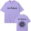 Rock Band Alice In Chains Tshirt Men Women Gothic Punk Cool Streetwear Male Fashion Vintage Oversized Soft Cotton Tshirt Tops