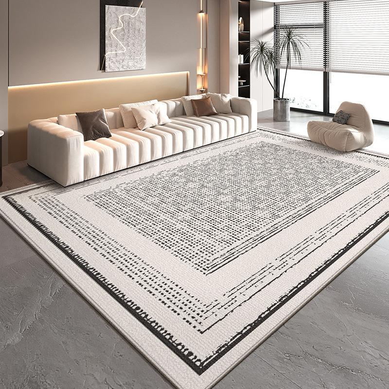 Lätt Lyx Vardagsrumsmatta Stor Yta Golvmatta High-end Sovrum Sängmatta
