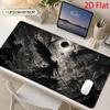 Large Endoftheworld Angel Game Mat Gothic Horror Dark Fantasy Keyboard And Mouse Mat Pc Accessories Tapis De Souris