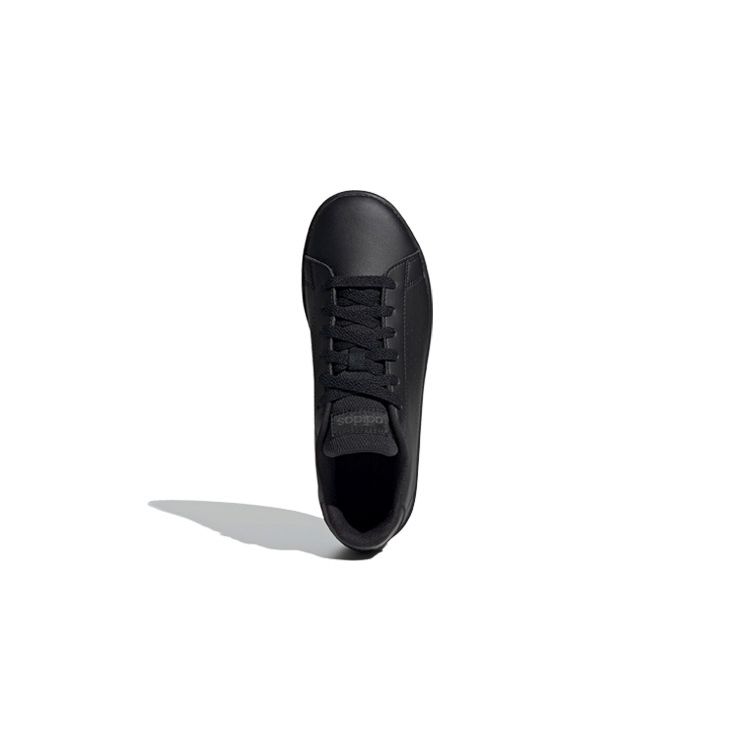 Adidas Neo Advantage Comfortable Versatile Lightweight Non-Slip Low-Top Kids Skate Shoes Kids Skate Shoes Black EF0212