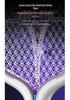 Wall-Mounted 3-in-1 Purple Light Electric Mosquito Swatter: Handheld, Electric Shock, Insect Attracting Killer Lamp