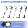 HEPA Filter and Sponge Filter Compatible with AceVac 11,  Afoddon A200Pro/A200, ORFELD B08/C10A/C10G Cordless Vacuum Cleaner