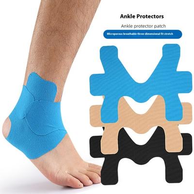 Vorgeschnittenes Kinesiologie-Tape für den Knöchel Atmungsaktives Knöchelwickelband Elastisches Sporttape zur Unterstützung und Stabilisierung der Knöchelbänder