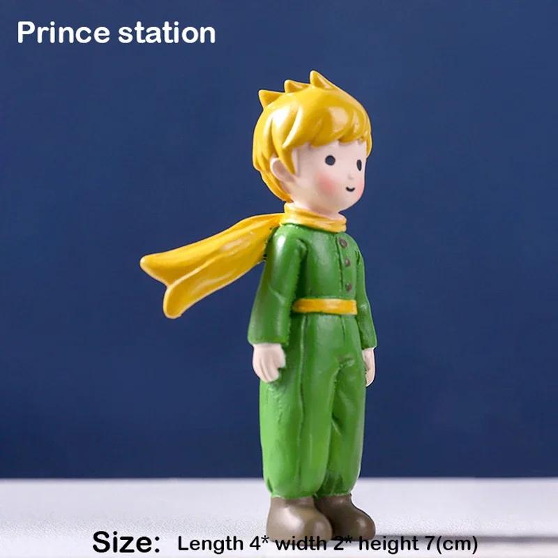 Prince Cake Ornaments DIY Resin Crafts Fox Handicraft Cake Baking Home Living Room Micro View Decorations Desk Decoration