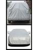 PEVA Single Layer All-Season Car Cover: Wind, Sun & Rain Protection