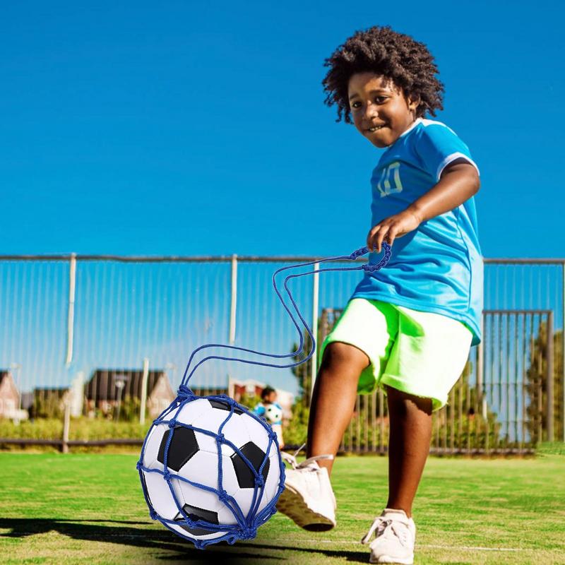 Soccer Ball Net Bag Drawstring Mesh Soccer Ball Bag Soccer Football Volleyball Storage Portable Sports Ball Holder