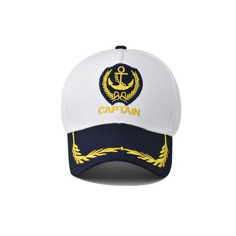 Brand Oohmy Men Women Baseball Caps Embroidered Captain & First Mate Hats Boating Marine Sailor Party Fun Hat