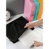 Minimalist Desktop A4 Document Holder Paper Organizer Transparent Plastic Bill File Box Office Student Supplies Portable