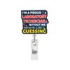 Glitter Acrylic Id Holder Vibrant Retractable Badge Reel Alligator Clip Badge Holder Inspirational Nurse Badge Reel For Nurse