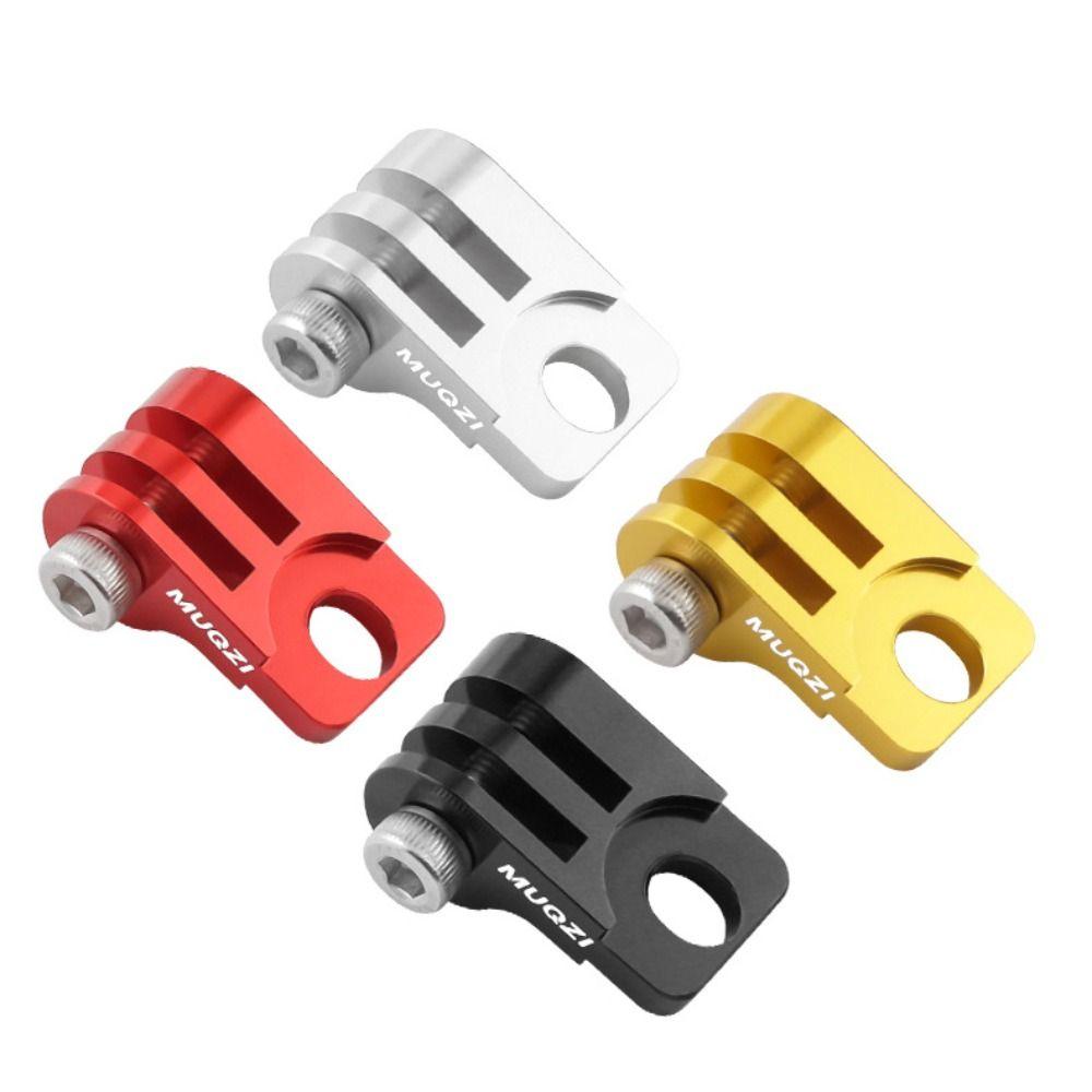 Modifikation Lampenfuß Klemme Schwarz Rot Gold Silber Fahrrad Kamera Halterung MTB Zubehör