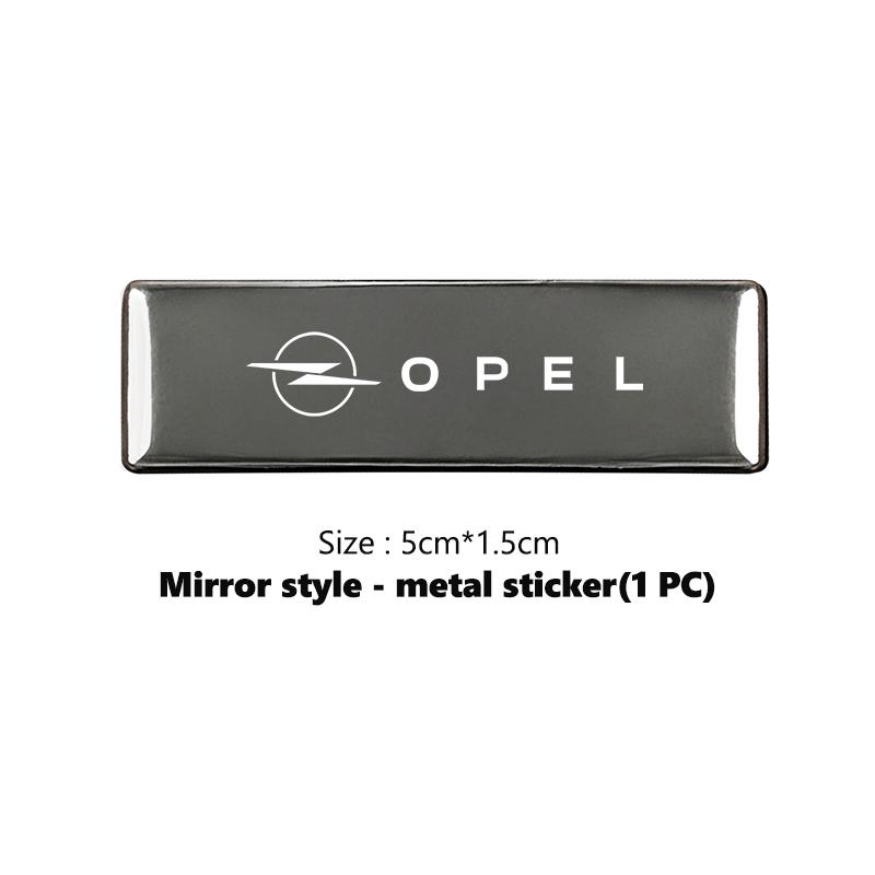 Car Sticker Metal Badge Auto Modification Accessories Decorative Decals For Opel Corsa Mokka Astra Cascada Adam Insignia Meriva