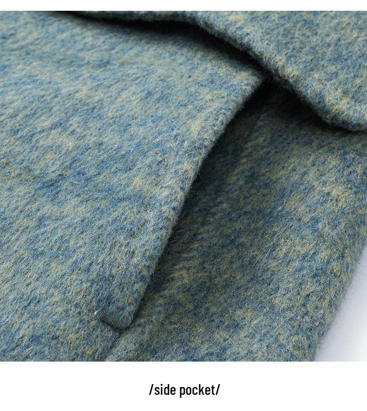 Princess Sister: Elegant A-line Double-Faced Wool Coat for Women - Autumn/Winter 2025 Collection