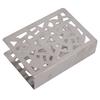 Napkin Holder Stainless Steel Metal Frosted Vertical Tissue Holder Home Office Dining Table