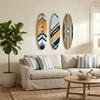 with Hook Wooden Surfboard Sign Tropical Surfboard Hanging Ornament  Festival Decor