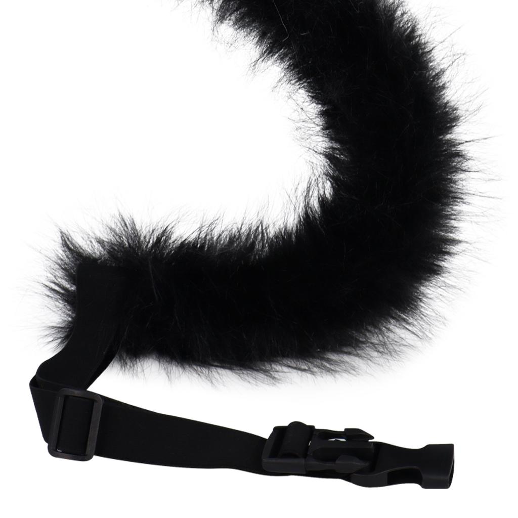 Handmade hair simulation animal tail plush cat tail cartoon show cosplay accessories party cute cat girl tail