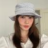 Striped Fisherman Caps Foldable Sun Hat Fashion Women Bucket Hat  Outdoor