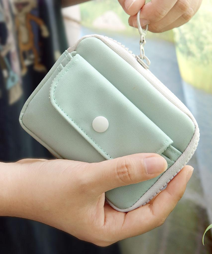 Iconic Voyager Card Wallet 5 Colors Travel Coin Purse