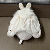 Fluffy Poodle Moth Plush Toys Big Eye Cute Stuffed Dolls  Friends Birthday Gifts