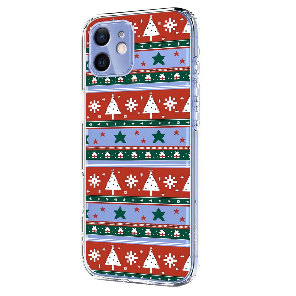 For iPhone 11 Case Christmas Themed Pattern Printing TPU Phone Back Cover