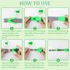 Craft Projects Fabric Roll Tube Maker Easy to Use DIY Sewing Tube Maker Plastic Save Time Bias Tape Maker Making Rugs