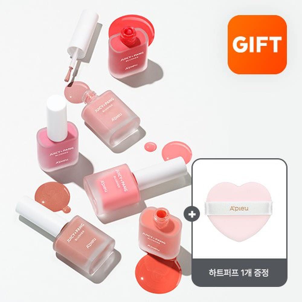 

[Apieu] Juicy Pang Water Blusher 9g (Choose 1 of 8 types) PK02_Ganadaraspberry
