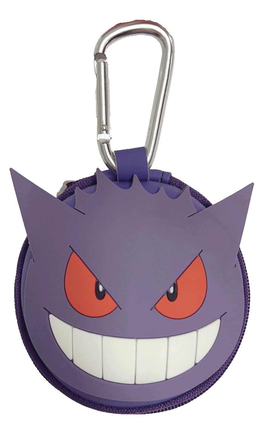 Unique Pokemon Round Accessory Pouch, Gengar, Size Approx. W8.6cm, D4cm, H8.5cm, PS-0059GG