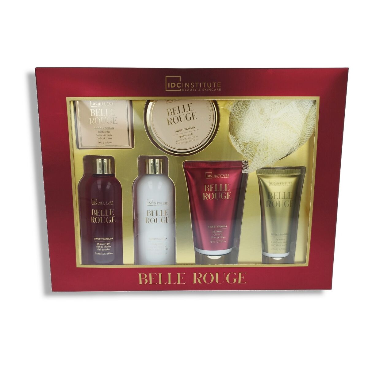 

IDC Institute Belle Rouge 7 Piece Bath Set