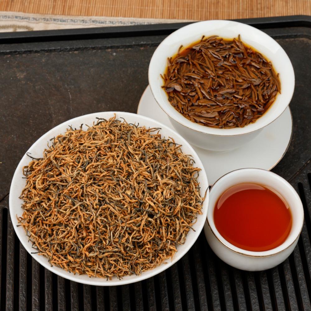 Dianhong tea Jin Junmei Zhengshan small species Yinghong lemon black tea leaves wholesale gift box e-commerce model one piece delivery