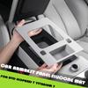 Painel da Caixa de Apoio de Braço de Carro Almofada de Silicone Compatível com BYD Leopard 7 Titanium 7 Carro Modificado Console Central Caixa de Apoio de Braço Almofada Anti-risco