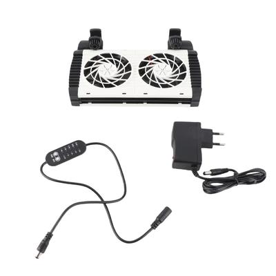 Aquarium-Kühlventilator Mini Wärmeableitung Leise Aquarium-Kühlventilator für Fische Garnelen