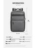 Men's High-End Waterproof Travel Backpack - Large Capacity, Fashionable Laptop & Shoulder Bag