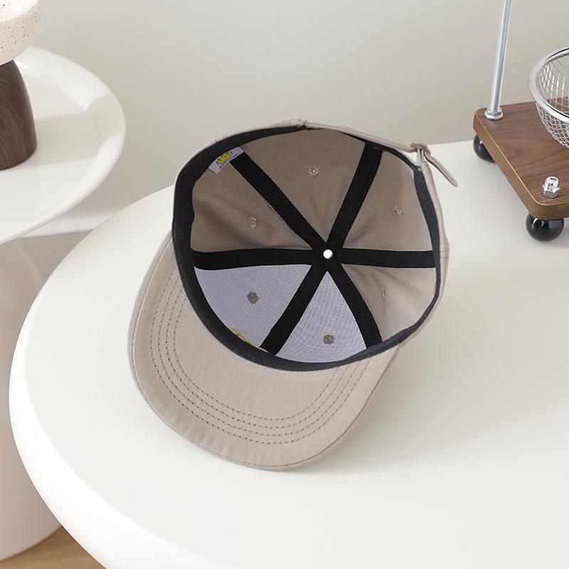 Kinder-Baseballkappe mit Sonnenschutz für Frühling/Sommer – Modische Snapback-Kappe im Streetstyle für Jungen und Mädchen