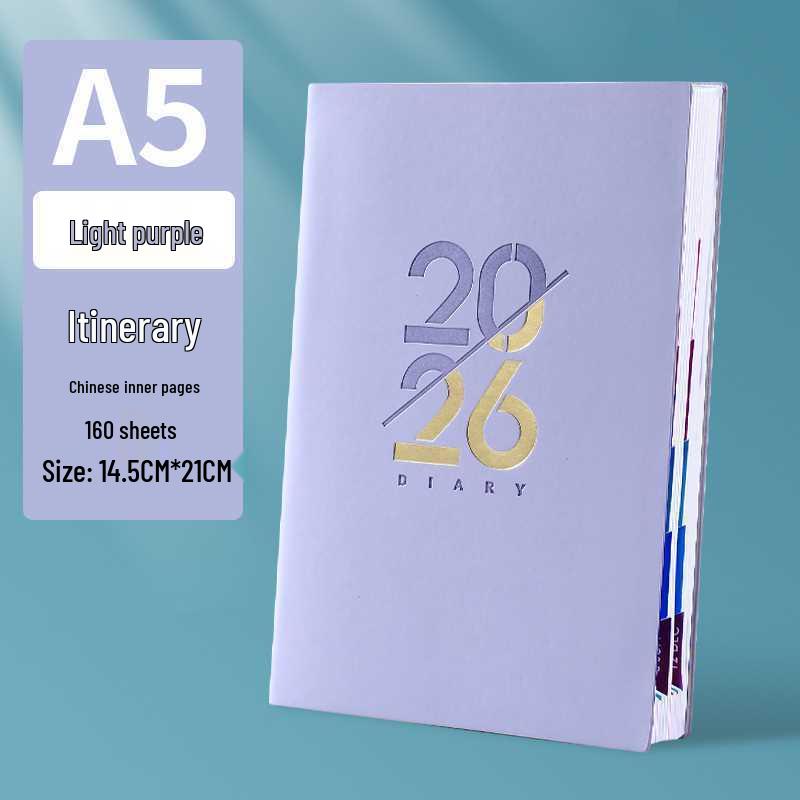 Year of the Horse 2026 Daily Planner with Pen Holder - 365-Day Office Diary