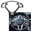 Car Steering Wheel Cover ABS Decorative Trim For Mercedes Benz CLA/ SLK/ E/ C/GLA-CLASS C117 C207 C172 C218 W204 W212 X156