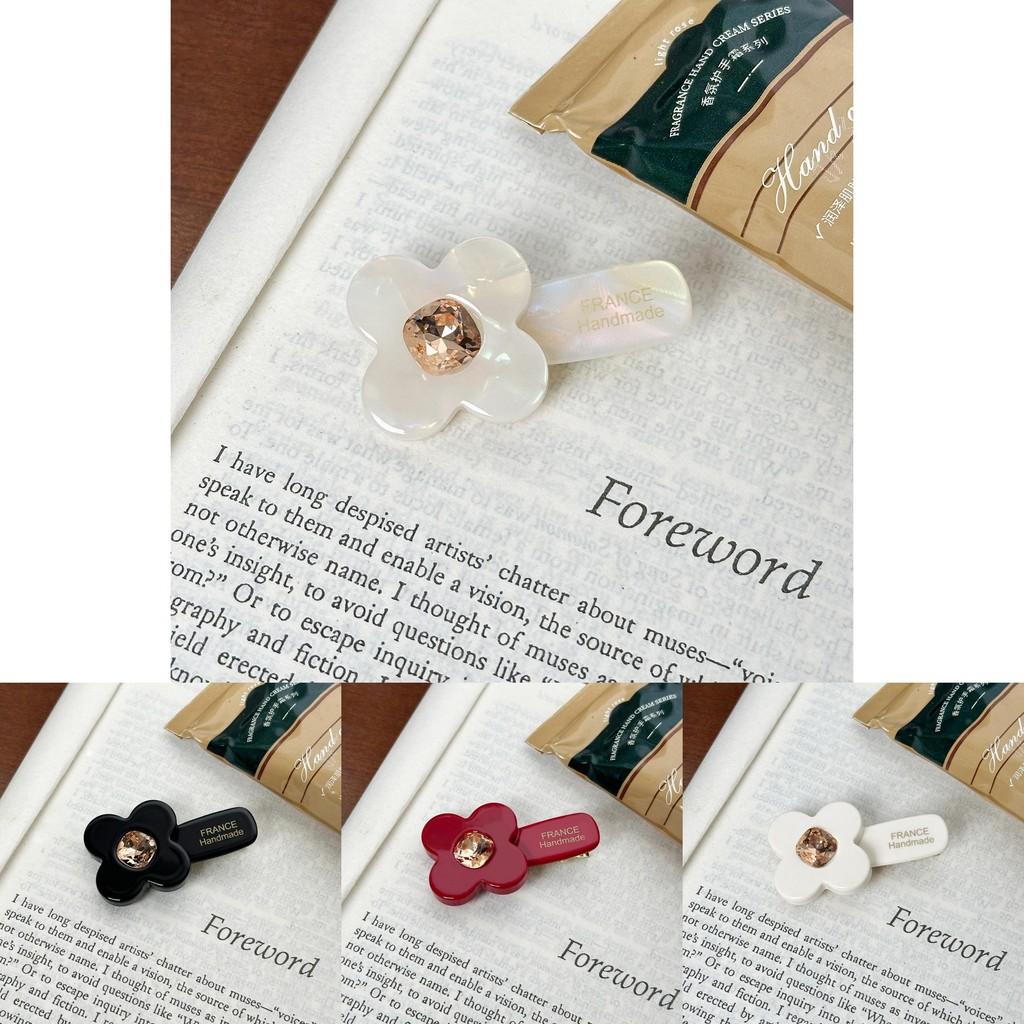 Luxury Acetate Mini Hair Clips With Crystal Embellishments For A Fashionable Look In Fall 2024