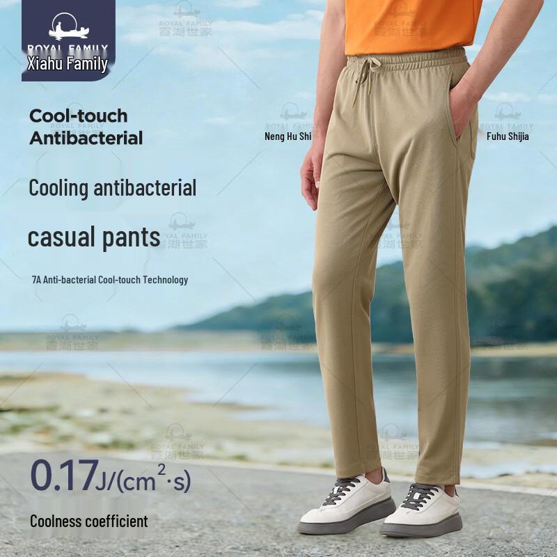 Herr Coola & Andningsbara Vardagssvetbyxor 485A