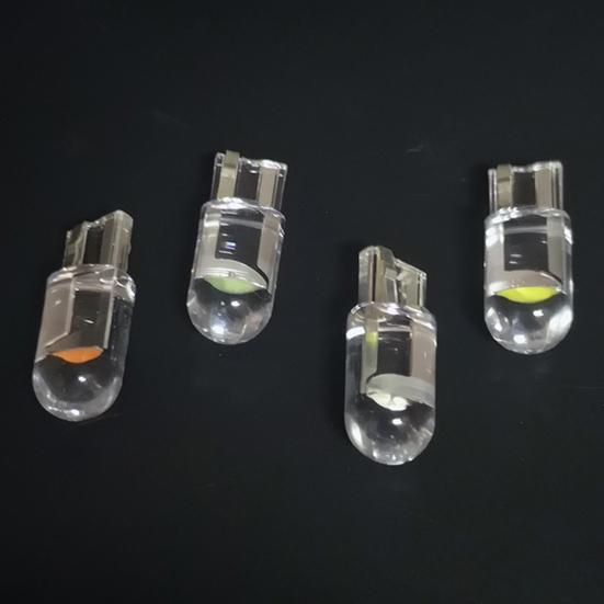 10Pcs T10 License Plate Lamp High Brightness Universal Waterproof 12V COB Auto LED Instrument Lamp for Turn Light