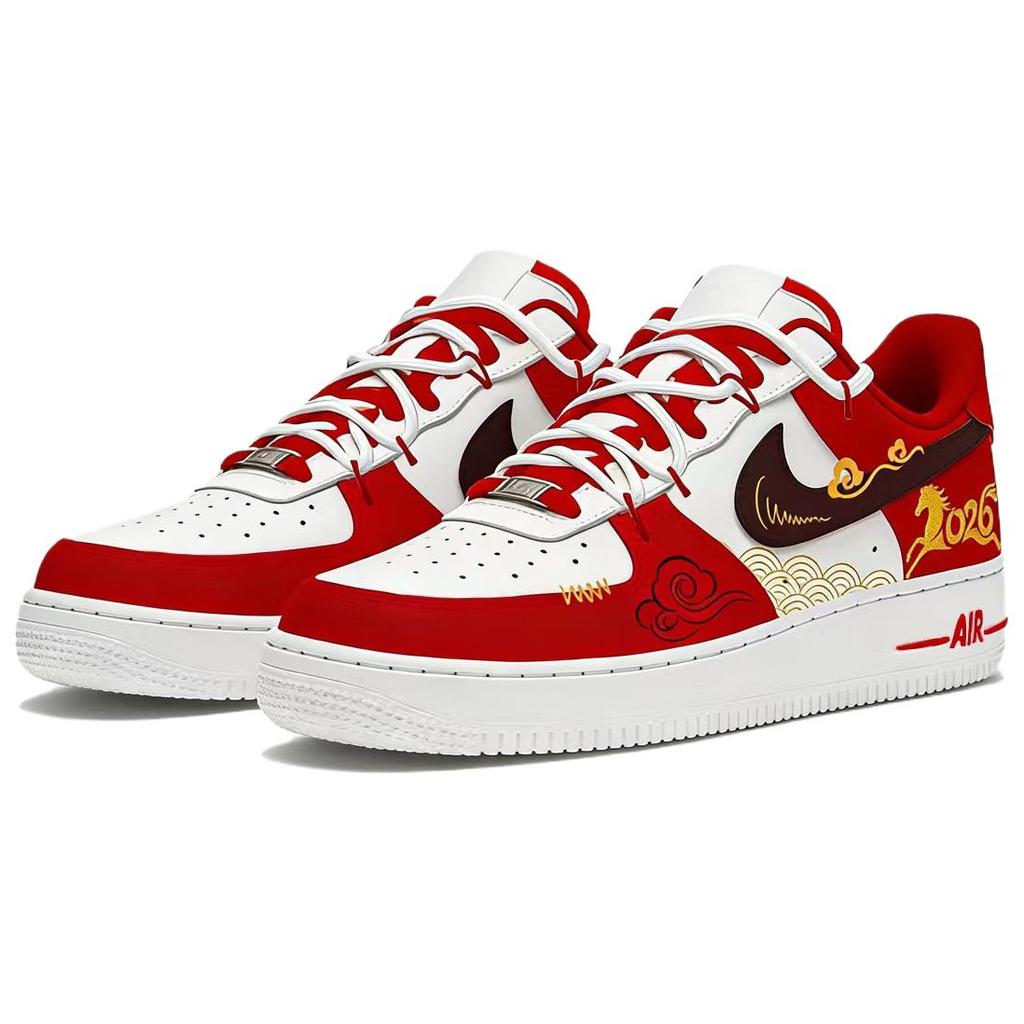 Nike Air Force 1 Low Top Casual Skateboard Shoes Unisex CW2288-111(team1873-)