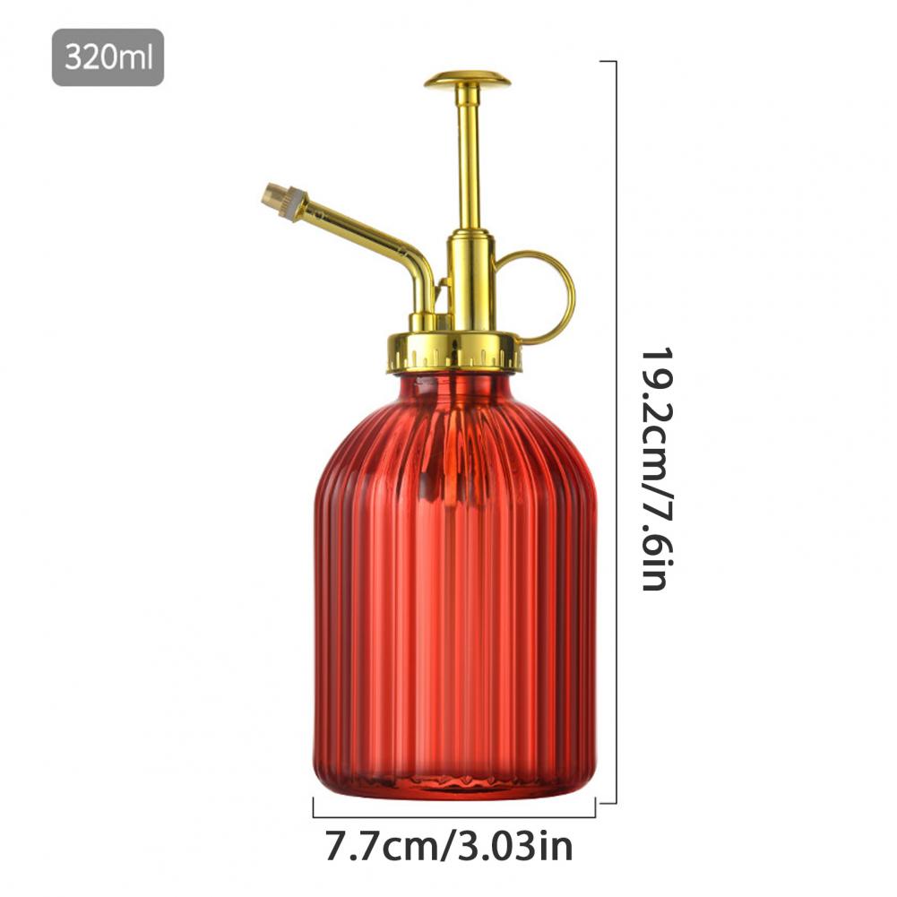 Garden Watering Plant Waterer Spray Bottle Glass Water Spray Bottle for Plants Hand Pressure Indoor Garden Mister Small Flower