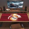 Galatasaray Print Kissen Rutschfest Laptop Tablet Großes Mauspadd XXL Matte Mini-PC Spielmatte Mit Verriegeltem Rand