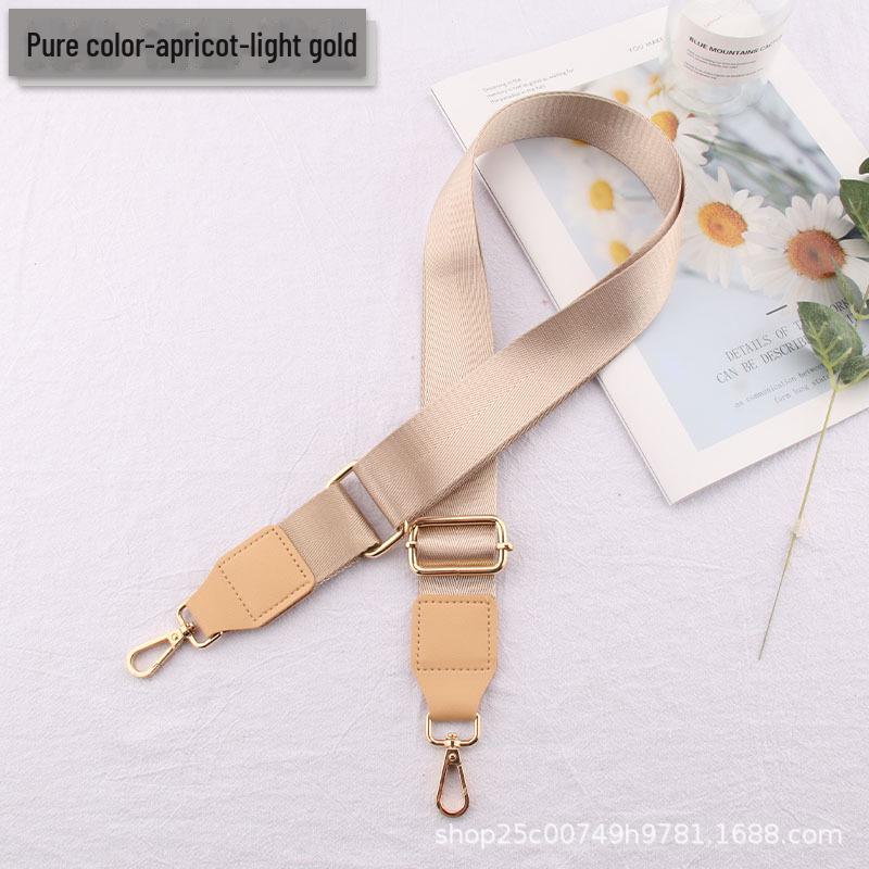 Adjustable Black Shoulder Strap for Bags - Unisex Replacement Strap Accessory