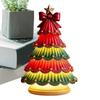 Christmas Tree Lamp Desktop Painted Christmas Tree Table Lamp Resin Figurines Decoration Night Lighting Stands Ornament